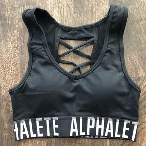 Alphalete size SMALL low impact sports bra